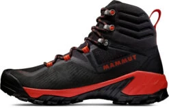 Mammut Sapuen High GTX Schoenen Heren, Zwart/rood