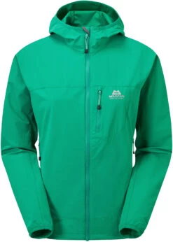 Mountain Equipment Echo Capuchon Jas Dames, Groen