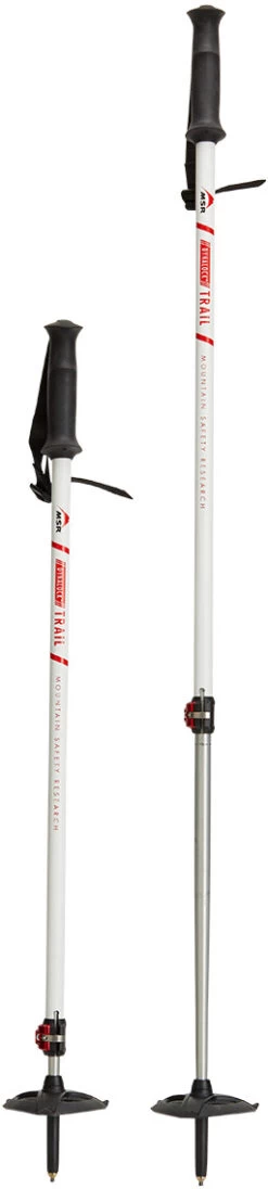 MSR DynaLock Trail Palen 2-Delig, Wit