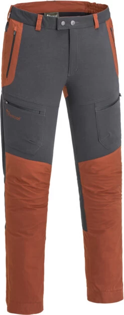 Pinewood Finnveden Hybrid Broek Heren, Oranje/grijs