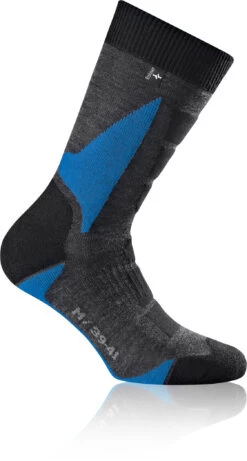 Rohner Back-Country L/R Sokken, Grijs/blauw
