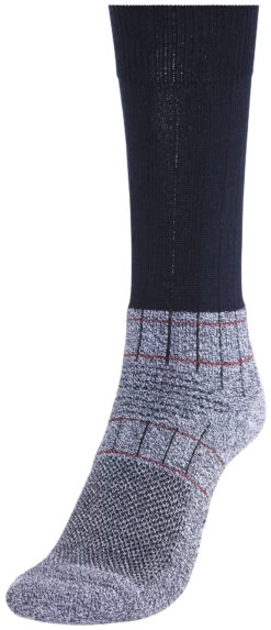 Rohner Fibre High Tech Sokken, Blauw/grijs