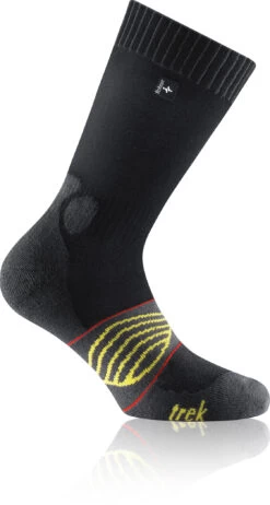 Rohner Trek-Power L/R Sokken, Zwart/grijs