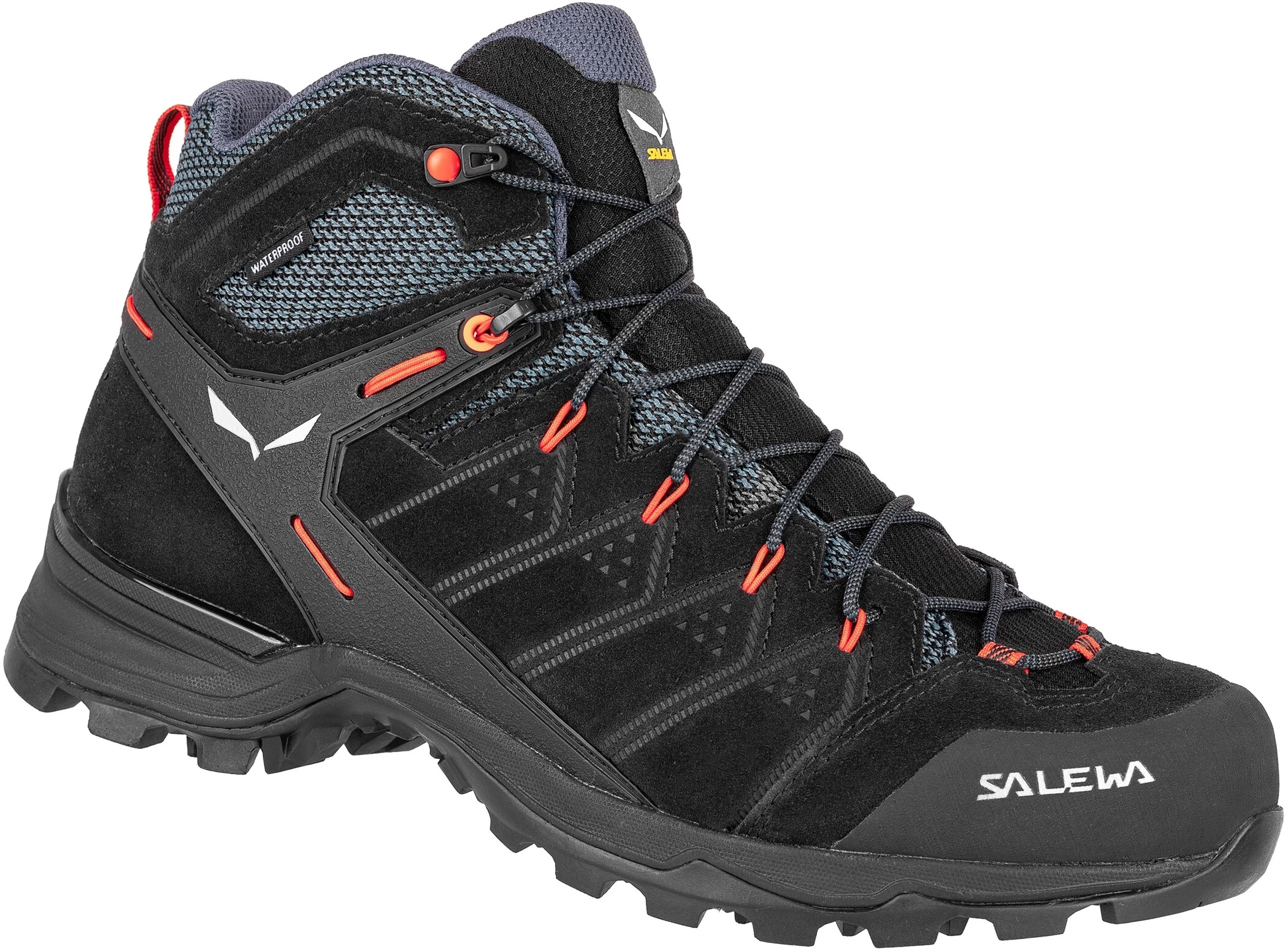 SALEWA Alp Mate WP Midden Schoenen Heren, Zwart/grijs