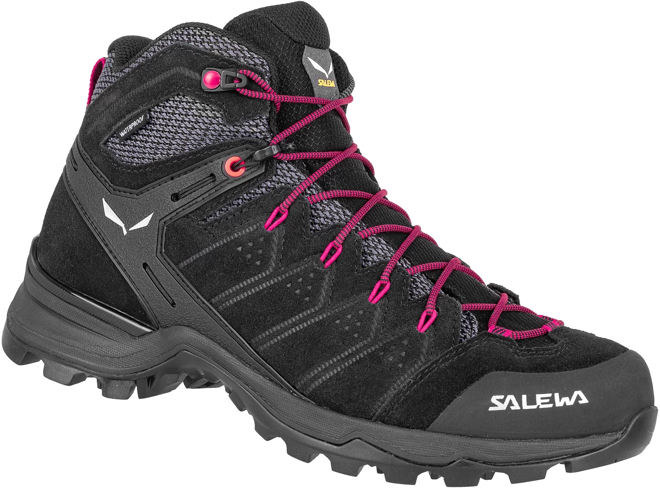 SALEWA Alp Mate WP Midden Schoenen Dames, Zwart/roze