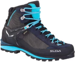 SALEWA Crow GTX Schoenen Dames, Grijs/turquoise