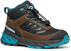 Scarpa Rush Mid S GTX Schoenen Kinderen, Bruin/zwart