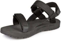 SOURCE Classic Sandalen Heren, Zwart