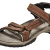 Teva Terra Fi Lite Leren Sandalen Dames, Bruin