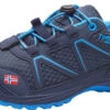TROLLKIDS Skarvan Hiker Lage Schoenen Kinderen, Blauw