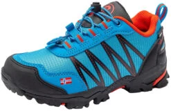 TROLLKIDS Trolltunga Hiker Lage Schoenen Kinderen, Blauw
