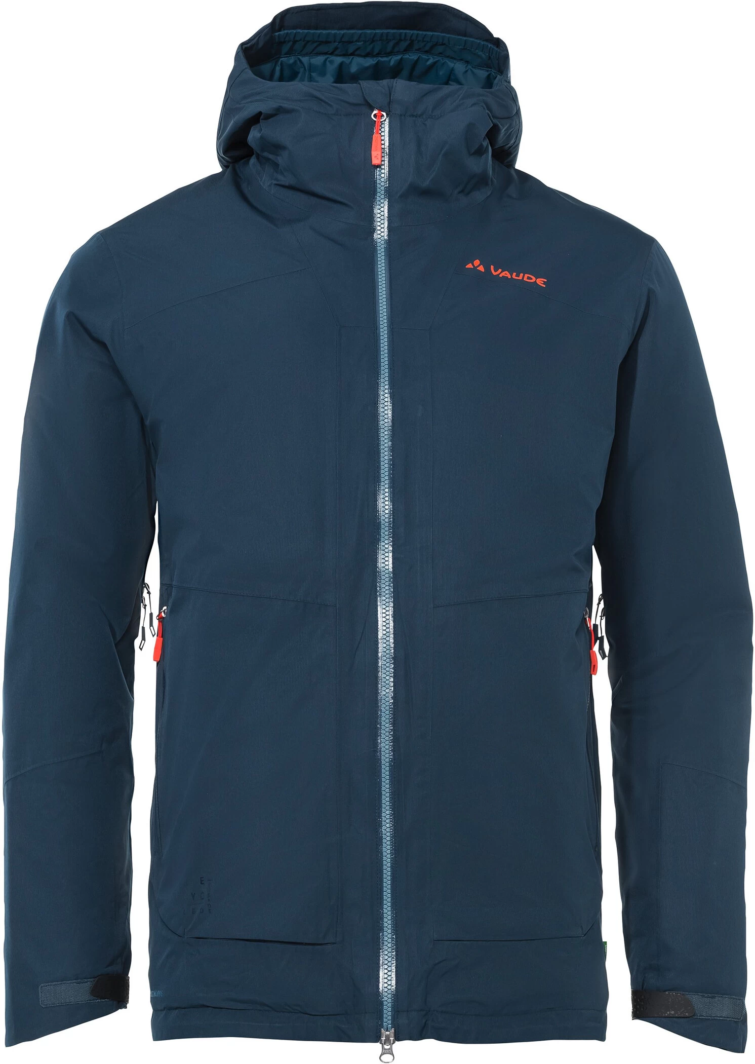VAUDE Elope Gewatteerde Jas Heren, Blauw