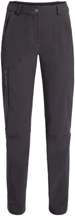 VAUDE Elope Slim Fit Broek Dames, Grijs